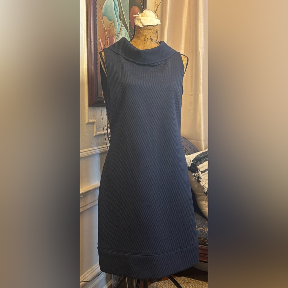 Beautiful American Living Folded Cowl-Neck
Sheath Dress-Size 12 Great Condition